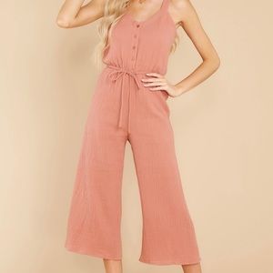Dusty rose jumpsuit